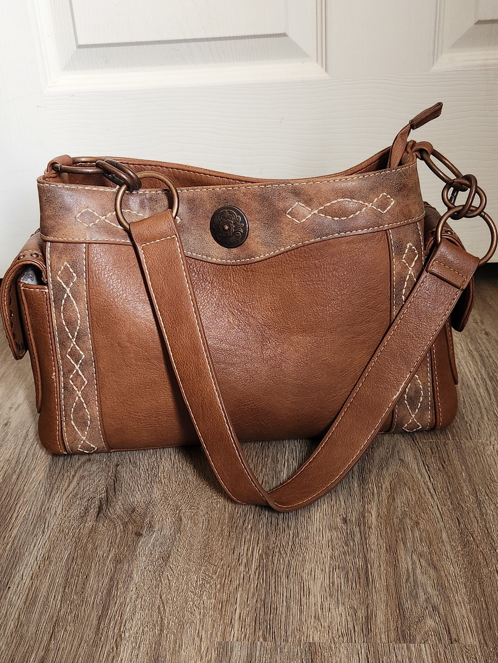 Blazin Roxx Concealed Carry Ivy Style Satchel Shoulder Bag